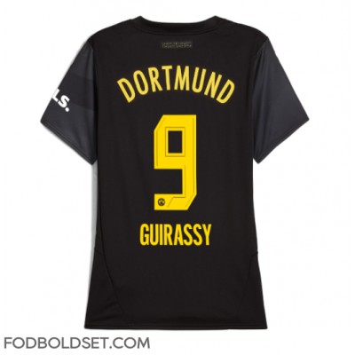 Borussia Dortmund Serhou Guirassy #9 Udebanetrøje Dame 2024-25 Kortærmet Borussia Dortmund Serhou Guirassy #9 Udebanetrøje Dame 2024-25 Kortærmet